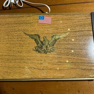 Warm-O-Tray 1776-1976 Bicentennial American Eagle Warming Tray Hot Plate